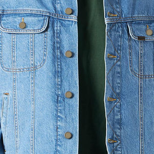 2025 nouveauté hiver hommes Denim vestes 100% coton Style Vintage confortable matériel OEM Service - Product Image 6