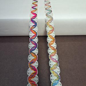 ผ้าลูกไม้ผ้าฝ้ายหลากสีตกแต่งแฟชั่นสุดฮ็อตสำหรับโครงการ DIY เส้นใยฝ้าย - Product Image 2