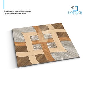 Azulejos de porcelana esmaltada de exportador de fabricante indio 600X600/600X1200mm aspecto de alfombra mate casa Baño pulido fabricante indio - Product Image 4