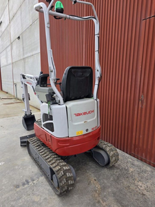 Mini-excavatrice Takeuchi TB210R d'occasion, 6 tonnes, faible nombre d'heures, moteur sur chenilles, modèle 2023, godet de 0,33 m, prête à être expédiée (RTS), vente chaude - Product Image 5