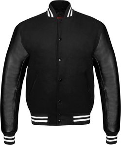 Chaqueta universitaria con estilo personalizada, ropa de calle, chaquetas de béisbol, chaqueta universitaria con diseño bordado - Product Image 1