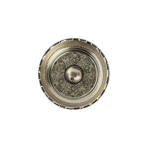 Bol de Hammam turc traditionnel plaqué cuivre et chrome Design marocain moderne Lavabo de salle de bain durable Prix spécial pour commande en gros - Product Image 2