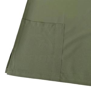 Cuello en V Cremallera 100% Algodón Scrub Set | Uniforme médico profesional Logotipo personalizado Pantalones de Jogger de alta calidad para el hospital de enfermería - Product Image 6