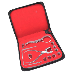 Perforateur électrique, pince à barrage en caoutchouc, instruments dentaires, pinces endodontiques en acier inoxydable, ergonomiques et professionnels - Product Image 4