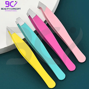 Stainless Steel Tweezers Eyebrow Shaping <b>Tool</b> Beauty <b>Makeup</b> <b>Tools</b>, in Different Design and Color Eyebrow Tweezers Set - Product Image 5