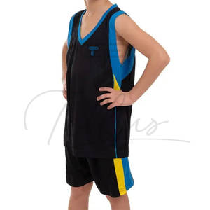 Hochwertige Basketball-Uniform für Kinder Neues Design Basketball-Uniform Maßgefertigte Basketball-Uniform - Product Image 6