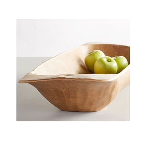 Bol à fruits en pâte de bois à bas prix Style japonais Snack à fruits Bol à pâte en bois pour fêtes Utilisation de mariage Meilleur concepteur - Product Image 1