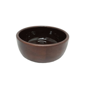 Tazón de fruta de forma redonda de madera decorativa de mesa para utensilios de cocina, ensaladera, hogar y hoteles, comida y aperitivos, cuencos para servir - Product Image 6