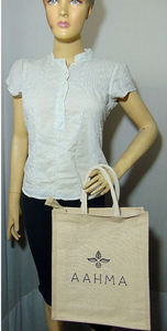 Bolsa de tela Juco de alta calidad, bolsa de compras promocional de bajo precio con logotipo personalizado de fabricante de confianza - Product Image 5