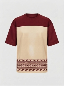 Camisetas Personalizadas con Diseño Tribal para Mujer, Cuello Redondo, Manga Corta, Secado Rápido, Corte Regular, Ropa Casual de Otoño, Estilo Urbano - Product Image 4