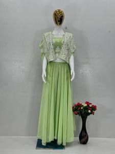 ชุดโกติพิมพ์ลายดิจิตัลชุดโกติพร้อมพาลาซโซอินเดียชุดชาราชุดแต่งกายพื้นเมืองปากีสถานดีไซน์ใหม่ - Product Image 3