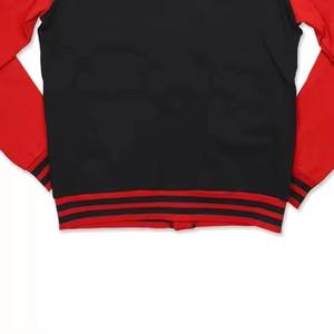 Pull cardigan couleur personnalisée style coréen régulier hiver respirant séchage rapide coton col en V broderie manches longues - Product Image 6