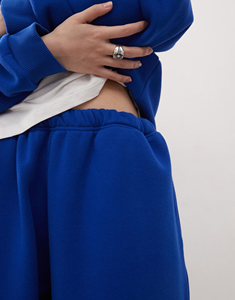 Pantalon de survêtement surdimensionné à jambe large et plate en polyester/coton écologique 2025 personnalisé DTF imprimé Logo pour femmes, nouvel arrivage - Product Image 3