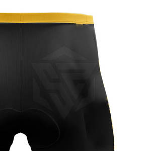 2025 nouveauté hommes haute rue Style Compression Shorts genou longueur solide élastique taille moyenne séchage rapide respirant Pakistan - Product Image 6