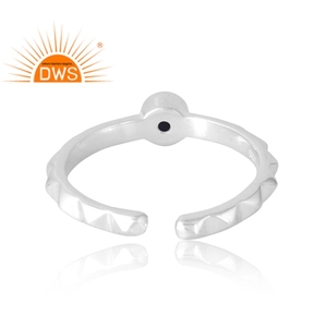 Anillo de piedras preciosas de iolita Natural de Plata de Ley 925, joyería personalizada para mujer, regalo para ella - Product Image 2