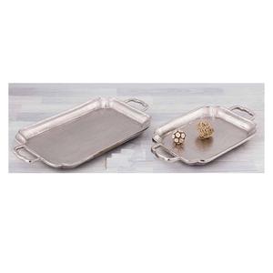 ถาดตกแต่งในถาดเสิร์ฟอลูมิเนียมหล่อแบบชนบทถาดอลูมิเนียมงานฝีมือโลหะหล่อโลหะ - Product Image 4