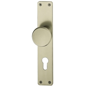 Knopflangschild 54/202 Aluminium F2 72 mm PZ HOPPE Décoration et accessoires de bureau - Product Image 1