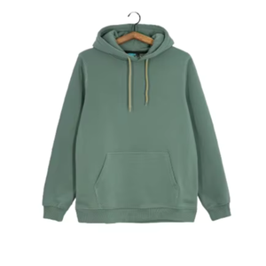 Sweat à capuche surdimensionné en polaire personnalisé 100% pour hommes Sweat à capuche Streetwear de conception graphique à blocs de couleurs pour hommes - Product Image 1