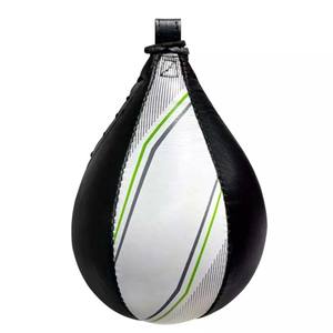Pelota de velocidad de boxeo de alta calidad, pelota de velocidad de entrenamiento de MMA, de cuero, hecha a medida - Product Image 5