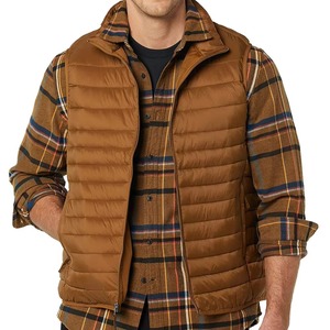 OEM barato fabricante 2025 Otoño Invierno hombres Puffer chaleco transpirable personalizado Color y tamaño hombres mujeres Puffer chaleco - Product Image 1