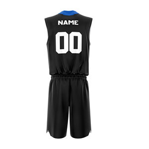 Uniformes de baloncesto de hombre personalizados de alta calidad a la venta ropa deportiva de talla grande impresa por sublimación logotipo personalizado hecho de poliéster - Product Image 5