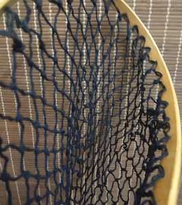 Cheap Price Wooden Fly Fishing Trout <b>Landing</b> <b>Net</b> With Naylon and Mesh <b>Net</b> and Long Elastic Hanging Hook - Product Image 5