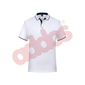 Diseño personalizado de su propia marca Polo de manga corta con tela de secado rápido Hombre Polo Camisetas - Product Image 4
