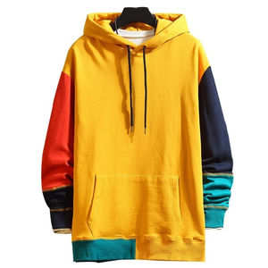 OEM/ODM 100% pulls oversize en coton Sweatshirts Streetwear sweats à capuche lourds personnalisés en coton avec logo imprimé pour hommes - Product Image 5