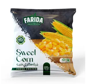 Egypt Origin Export Frozen Products 100% Natural Delicious Frozen Sweet Corn for Wholesale Buyers