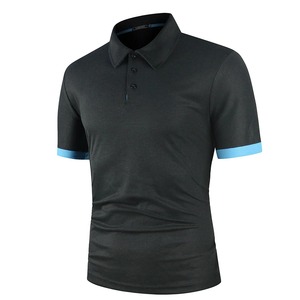 Nouveau T-shirt polo respirant en gros 100% polos en coton biologique Tendance Design élégant Polos pour hommes - Product Image 6