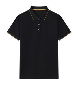 T-shirt polo homme uni décontracté à manches courtes et col à revers, personnalisable OEM, nouvelle collection été - Product Image 3