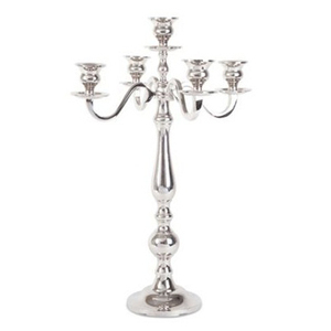 เชิงเทียนโลหะเหล็กแบบตั้งกลางโต๊ะสำหรับงานแต่งงานของตกแต่งบ้าน - Product Image 5
