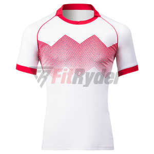 เสื้อฟุตบอลแบบซับลิเมชั่นเต็มตัว ดีไซน์สวย น้ำหนักเบา แห้งเร็ว ระบายอากาศดี ขายส่ง ปรับแต่งได้ แขนสั้น - Product Image 4