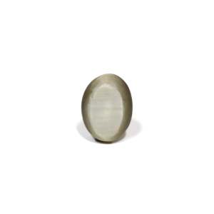 Pierre précieuse œil de chat de 7,75 carats, forme triligne facettée, couleur grenat - Product Image 2