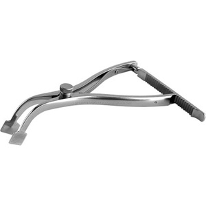 Écarteur calcanéen de haute précision, pointe de 15 mm, ouverture de 40 mm, longueur de 170 mm, réutilisable, instrument orthopédique long, qualité médicale - Product Image 1