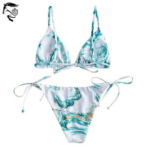 Conjunto de bikini de verano para Mujer | Traje de baño de 2 piezas sublimado de secado rápido transpirable a precio barato al por mayor - Product Image 6