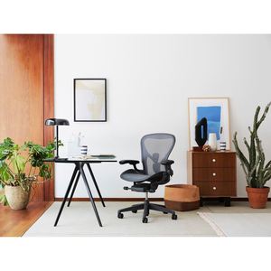 Silla de Oficina Ergonómica con Altura Ajustable, Reposacabezas, Marco de Aluminio, Giratoria, con Asiento de Madera Contrachapada, Espuma, Tela, PP y PU - Product Image 5