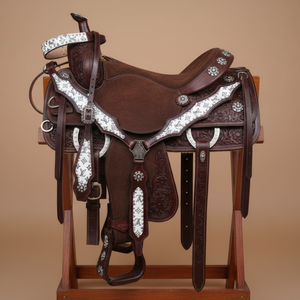 บังเหียนม้าอเนกประสงค์พร้อมสายบังเหียน ปี 2026 |   การออกแบบตกแต่งด้วยทองเหลือง |   ยางพีวีซีกันน้ำ ทนทาน |   อุปกรณ์ระดับโปรพรีเมียมที่เป็นที่ต้องการสูง - Product Image 2