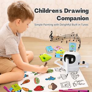 لعبة تعليمية تفاعلية لطلاء الأطفال تأتي مع بطاقات الكلمات كهدية للأولاد والبنات - Product Image 2