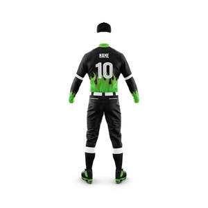 เสื้อเบสบอลแบบกำหนดเองสำหรับผู้ใหญ่ มีทุกขนาด พร้อมชื่อทีมและหมายเลข มีสินค้าในสต็อก ชุดซอฟต์บอล - Product Image 3