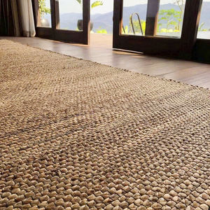 พรมผักตบชวางานฝีมือจากหญ้าทะเลงานฝีมือในเวียดนามทำด้วยมือโดยโรงงานในเวียดนาม-HC10016 - Product Image 3