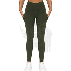 Women's XL Size High Waist Scrunch Butt Yoga <b>Leggings</b> with <b>Pockets</b> Sexy Gym Workout Fitness Sportswear Custom Spandex Clothing - Product Image 3