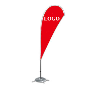 Banderas de Poliéster Personalizadas con Impresión Digital y Postes de Fibra de Vidrio para Eventos, Pancartas Promocionales, Gran Venta - Product Image 6