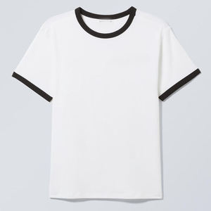 Camiseta Personalizada para Hombre, Camiseta de Manga Corta con Cuello Redondo, Camisetas Casuales de Verano, Camisetas Clásicas Básicas, Camisetas Ringer Tri-Blend - Product Image 3