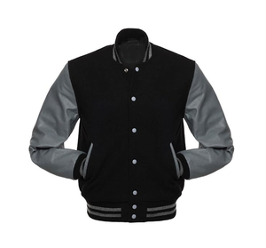 Haute qualité personnalisé hommes Baseball coupe-vent Varsity veste décontracté Chenille broderie hiver cuir vêtements de sport unisexe appel - Product Image 2