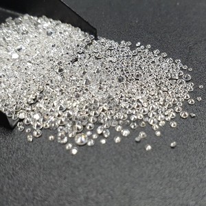 Real 1,2mm blanco Cuerpo a Cuerpo corte brillante suelto pulido SI pureza DEF Color para aplicación de joyería certificada Natural GIA - Product Image 5