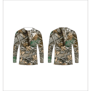 Men's custom sublimation tree camo long sleeve <b>T</b> <b>Shirt</b> hunting <b>fishing</b> athletic sports Trackstar OEM Private Label TSI-G05-P0786 - Product Image 1
