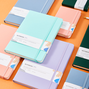 Carnet de notes/agenda à spirale avec couverture en cuir personnalisée A5 A6 A7, reliure rigide, marque LION, 9 couleurs – Prix de gros - Product Image 3