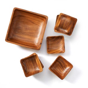 Ensemble de saladiers en bois d'acacia - Product Image 6