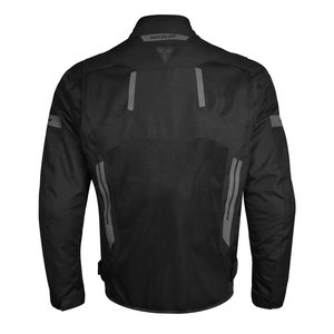 Chaqueta protectora de carreras de automóviles para motocicleta, tela transpirable con cuello levantado, patrón de logotipo frontal decorado para motociclismo - Product Image 2